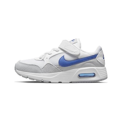 Nike Air Max SC White/Game Royal-Wolf Grey для маленьких детей (CZ5356 101)