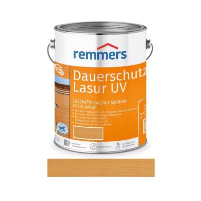 Remmers Dauerschutz-Lasur UV Eiche Hell 5 Liter Holzschutz für Außen