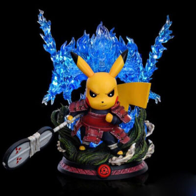 Surge Studio Cos Uchiha Madara Pikachu Limited Painted Model Statue New In Stock