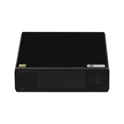 TOPPING E50 Hi-Res ES9068AS DAC MQA Decoder XMOS XU216 RCA/TRS Output Preamp DAC