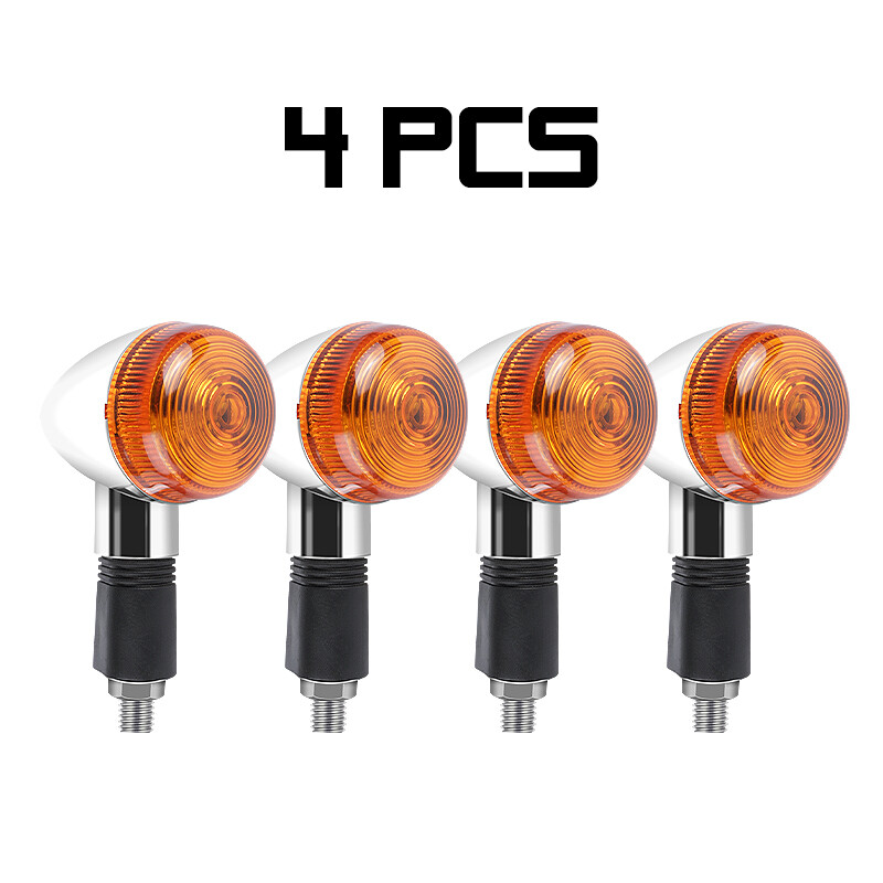4PCS Motorcycle Turn Signal Lights For Honda Shadow ACE 750 Aero 750 Spirit 750