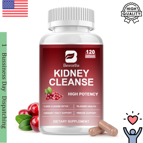 Kidney Support Capsules Kidney Cleanse Detox Kidney Health Support Supplement
