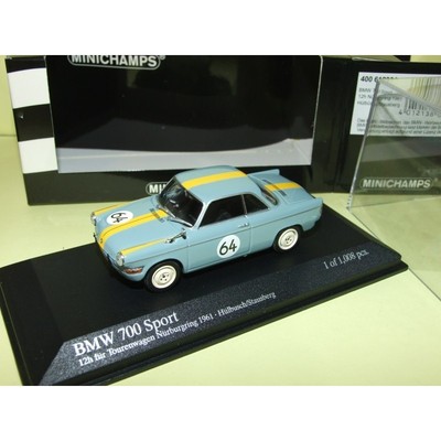 BMW 700 SPORT N°64 12 Heures de NURBURGRING 1961 1:43