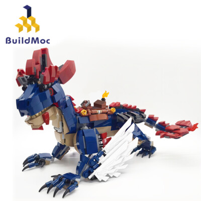 Ark Survival Evolved Rock Drake Model Building Blocks Set Mecha MOC Bricks Toys