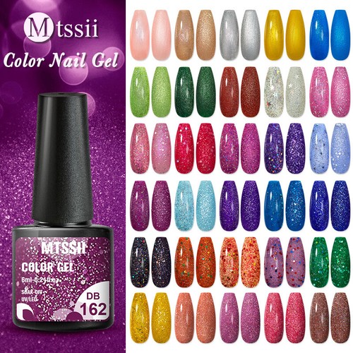 MTSSII Gel Nail Polish 250 Colors Nail Gel UV LED Soak Off UV Gel Varnish DIY