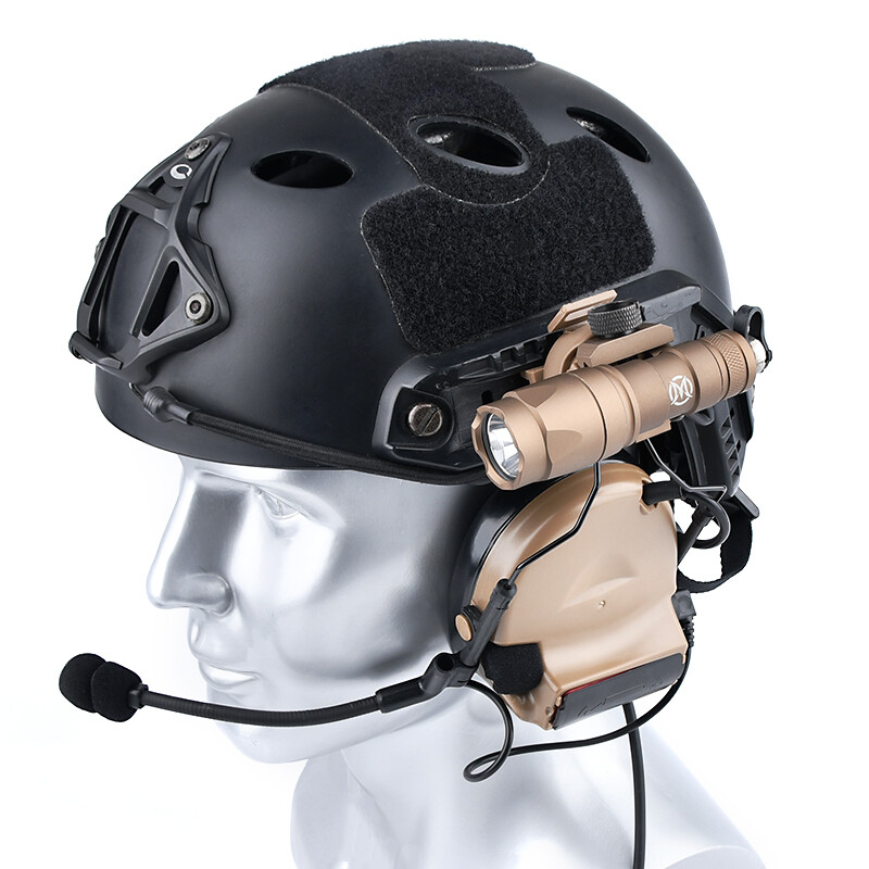 Z Tactical Aviation Headset Comtac II For FAST Helmet Rail