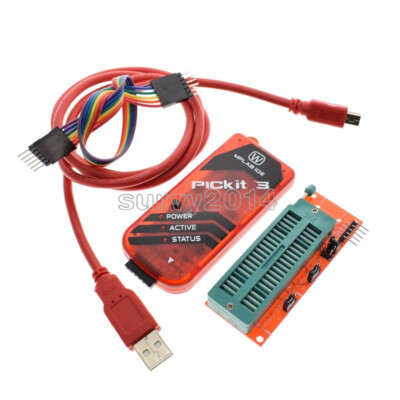 PICKIT3 Programmer+Universal PIC ICD2 PICKit 2 PICKIT 3 Programming Adapter Seat