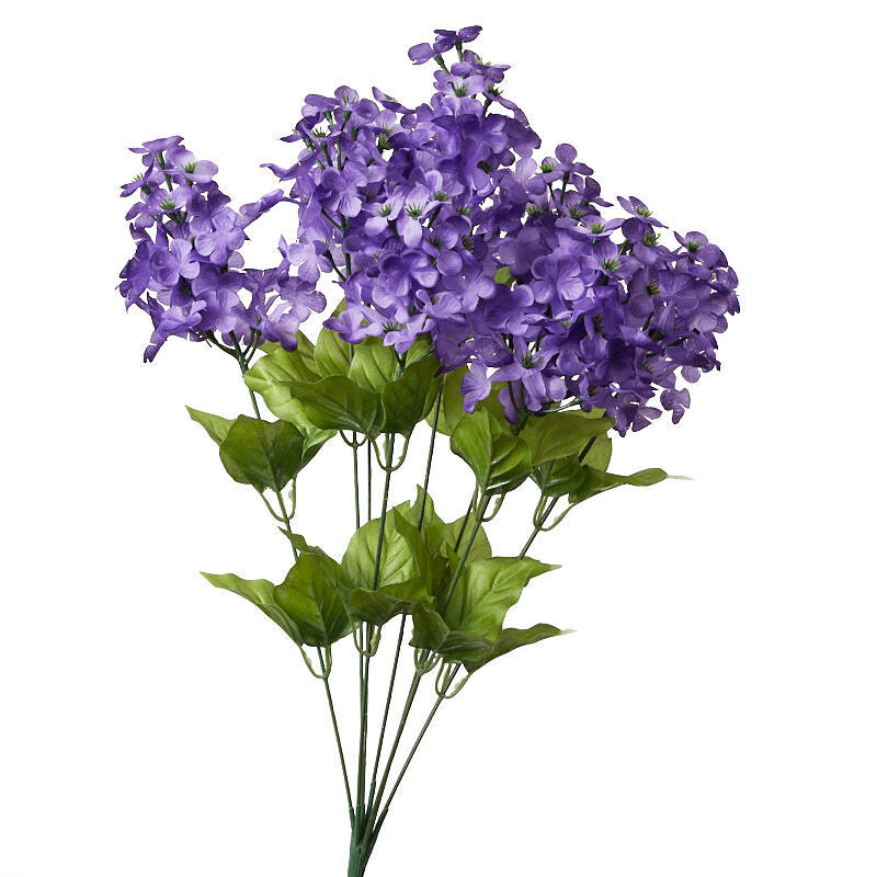 Factory Direct Craft Artificial Purple Lilac Bush