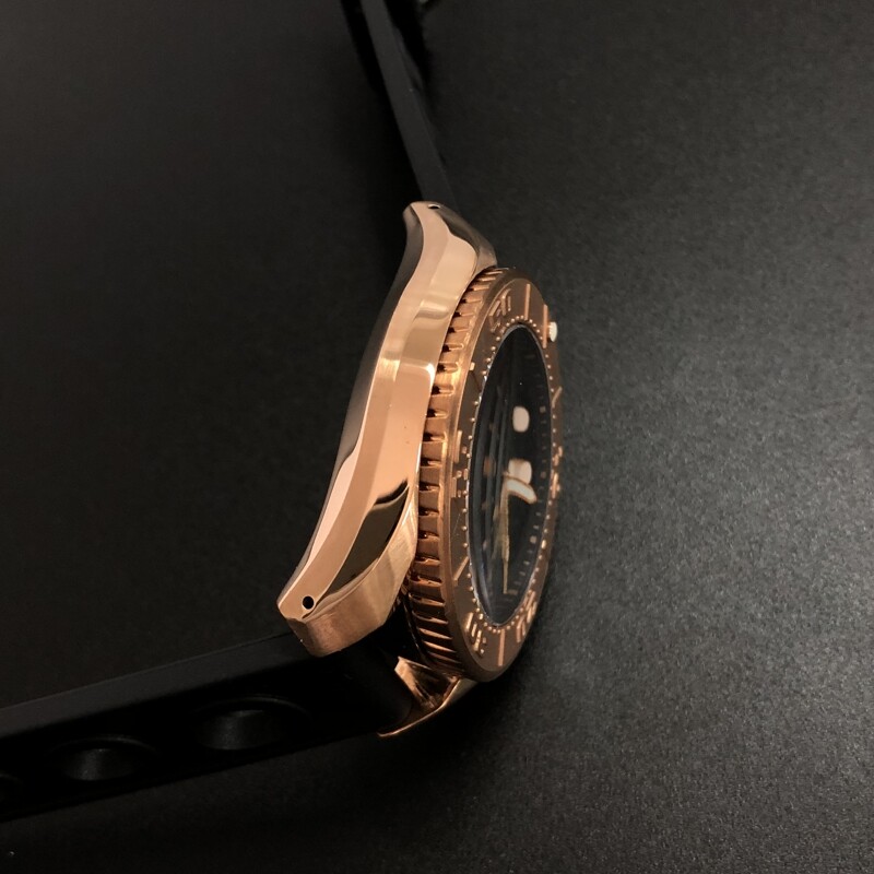 Pre-owned Steeldive Men Dive Watch,mens Automatic Watches Bronze 200m Waterproof Luminous