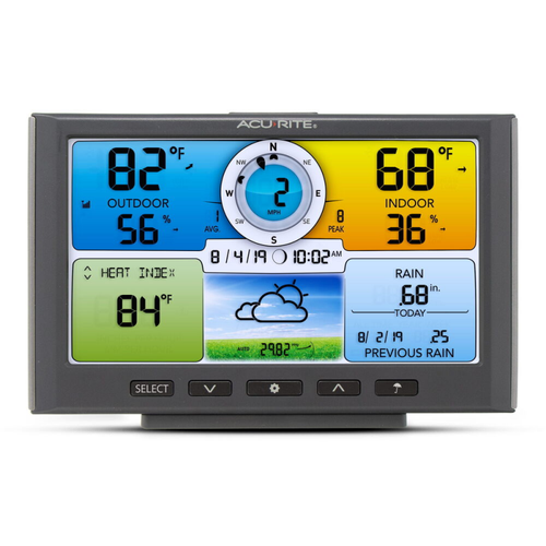 New Wireless Home Weather Station for Indoor/Outdoor Temperature and Humidity
