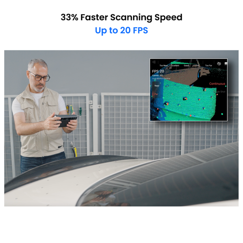 Revopoint MIRACO Plus 3D Scanner Photogrammetric Metrology Kit 0.02mm 20Fps Scan