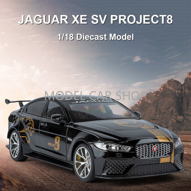 1/18 ジャガーXE プロジェクト8 Jaguar XE Large Size 1/18 Jaguar XE SV Project 8 SUV Alloy Sports Car