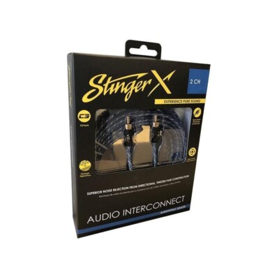 AAMP Stinger XI123 2 CHANNEL INTERCONNECT 3FT