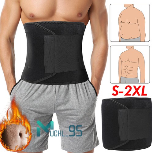 Waist Trimmer Belt Sweating Wrap Tummy Stomach Weight Loss Fat Burner Slimming
