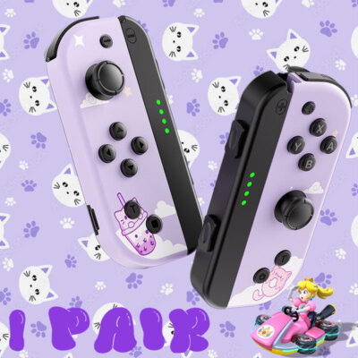 For Nintendo Switch Joy y Con Controller Gamepad Wireless Pair Left & Right Set