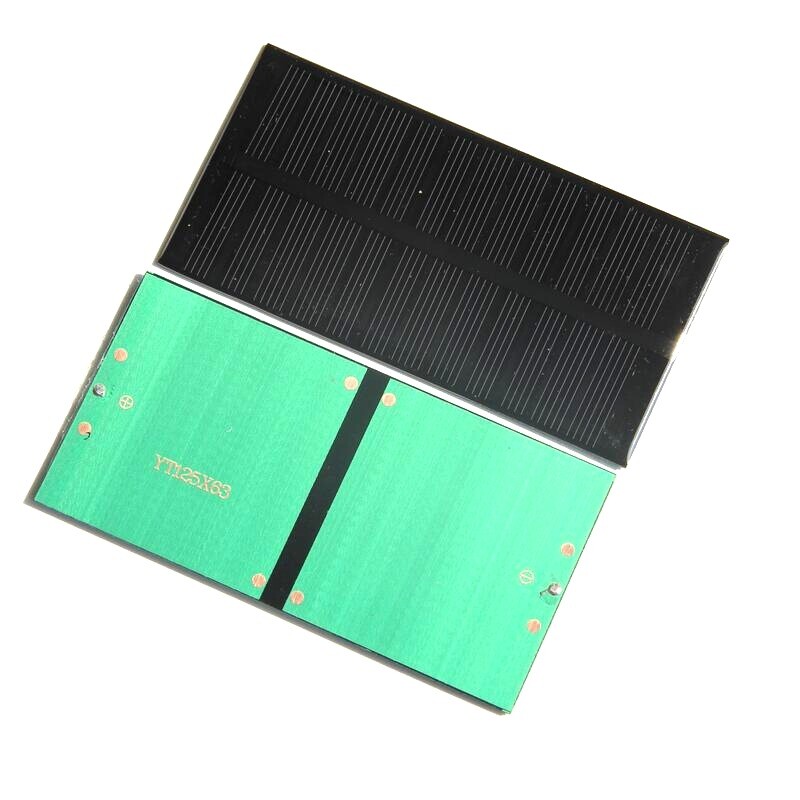 1W 6V 165mA Poly Mini Solar Cell Panel Module DIY for Phone Toys Charger