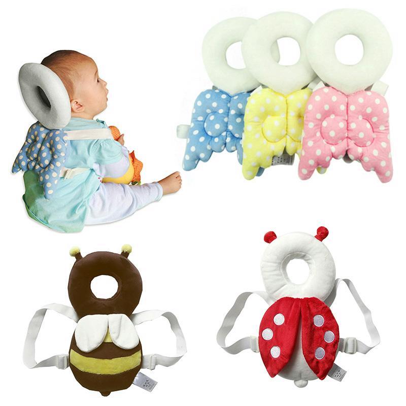 Newborn Head Back Protection Cute Baby Pillow Toddler Wings Drop