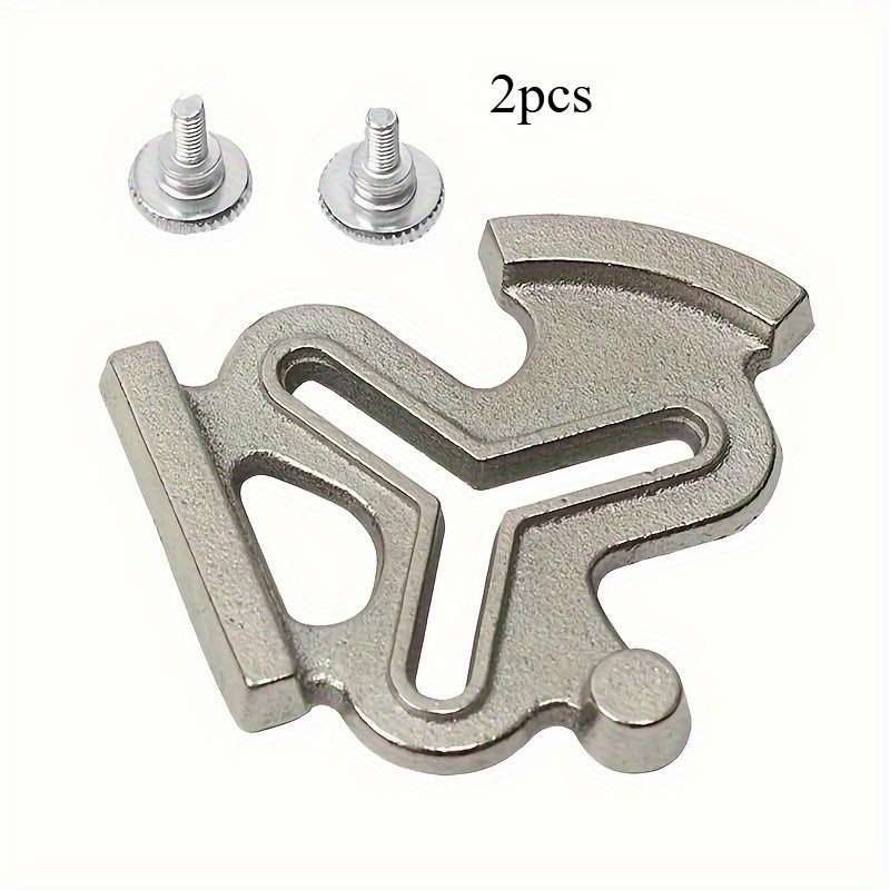 2PCS 3-Corner Sewing Seam Guide Triangle Gauge Fabric Edge Hem Machine Accessory
