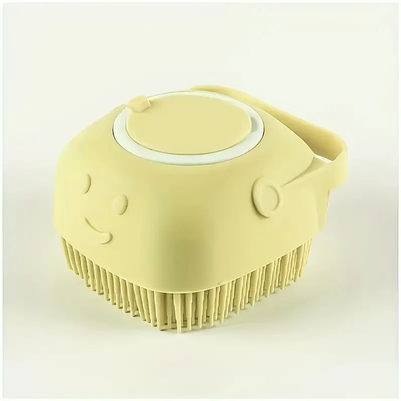 Universal Cat and Dog Shower Bath Brush with Tick Removal Tool, Featuring Massag