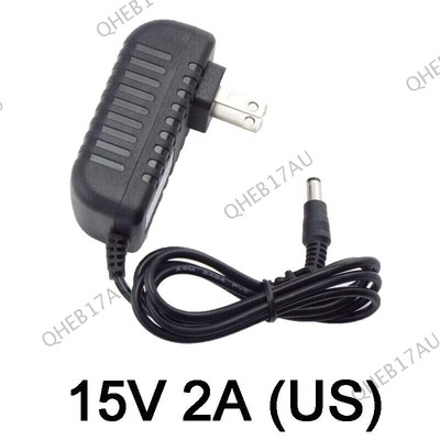 15V 1A 2A 3A AC to DC Power Supply Adapter 100-240V Charger 5.5*2.5mm 24H