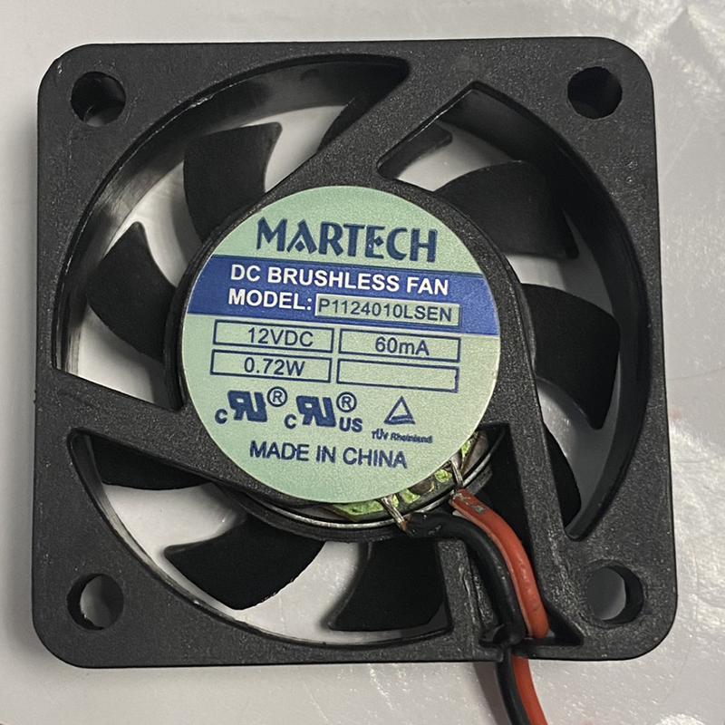 Martech 40x40x10mm Fan 12V 0.06A 0.72W Ultra Quiet