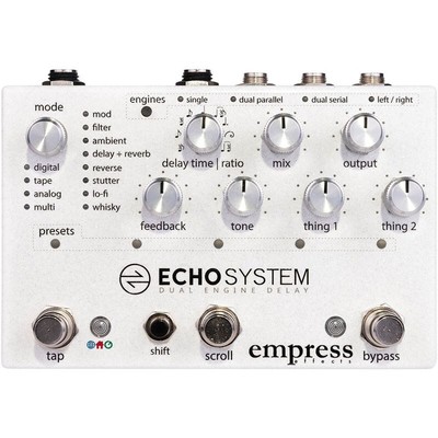 New Empress Effects Echosystem Delay Effector