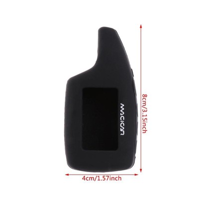 Silicone for  for  For Scher-khan Magicar 5 Two Way Car Alarm LCD Remot