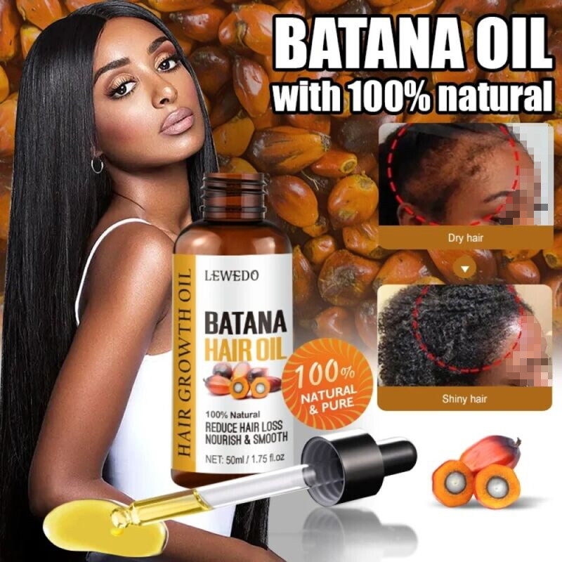 Natural Batana Oil Serum For Hair Growth Healthier Thicker Fuller Anti Hair Loss