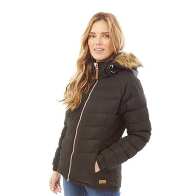 Trespass Nadina Womens Ladies Padded Insulated Jacket Parka Style L