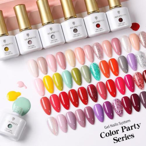 BORN PRETTY 88 Farben Gel Nagellack Soak Off UV Gel Lack Basis Super Top Coat