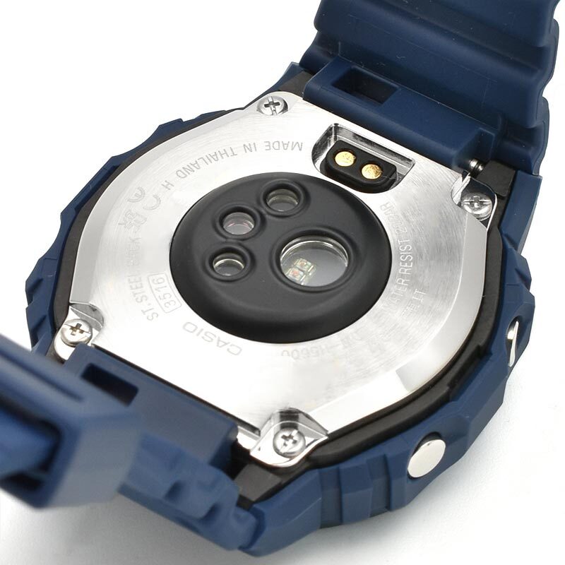 Pre-owned Casio G-shock Dw-h5600mb-2jr G-squad Bluetooth Gps Solar Usb Charging Watch Blue