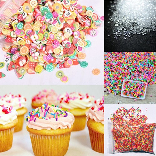 10g Diy Polymer Clay Colorful Fake Candy Sweets Sugar Sprinkles