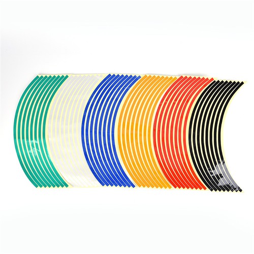 Strips Wheel Stickers Decals For Reflective Rim Tape Bike Motorcycle Car  Hs;im