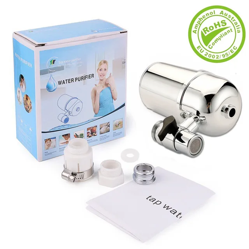 Faucet Water Filter Faucet Mount Water Filtration System Household Kitchen Water