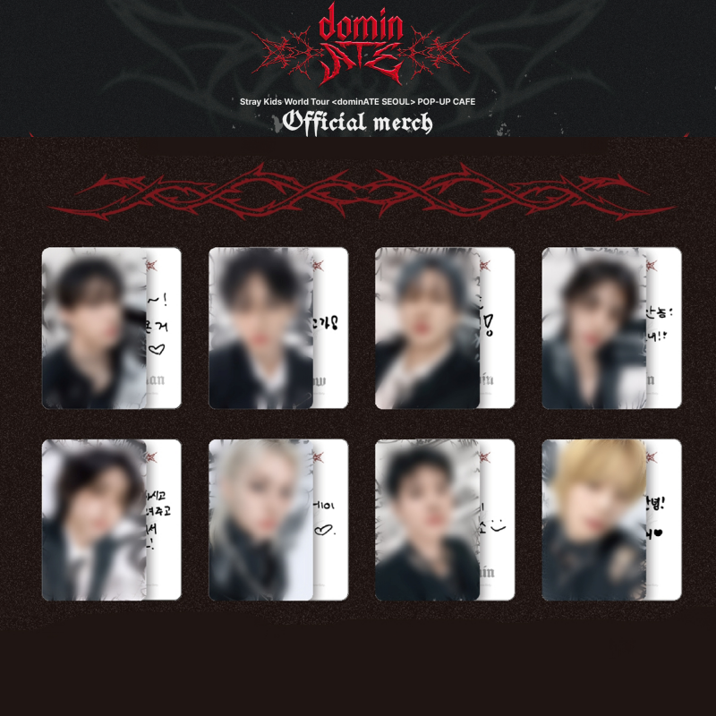 IN STOCK] Stray Kids World Tour [ dominATE SEOUL ] OFFICIAL MD POP