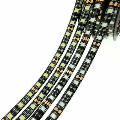 12V LED Strip light 5050 smd Black PCB RGB RGBW RGBWW Flexible tape rope lamp 