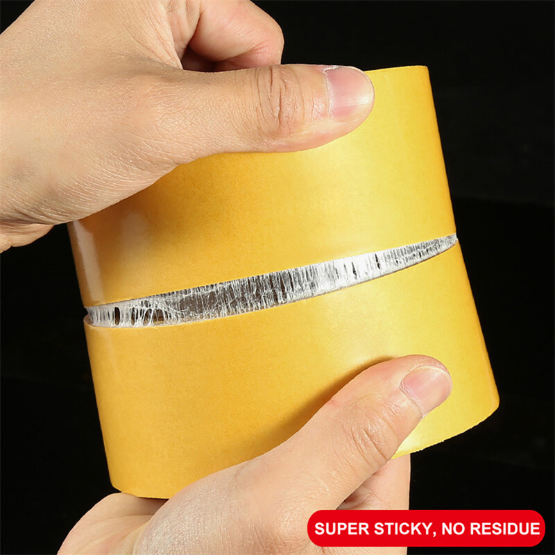  Strong Adhesive Double-sided,Gauze Fiber Mesh Tape,Fiberglass Waterproof Tape-