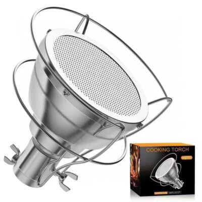 Cooking Torch Attachment Pro Grade Chef Kitchen Food Culinary Propane Torch Flam