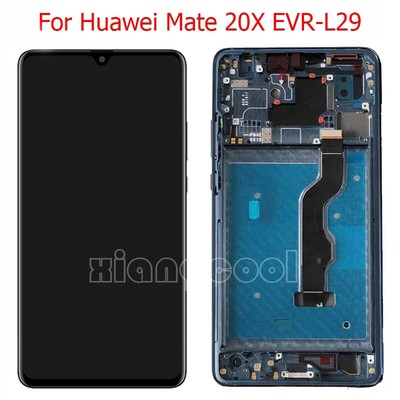 7.2''OEM LCD Screen For Huawei Mate 20X AMOLED Touch Screen Digitizer Replacement