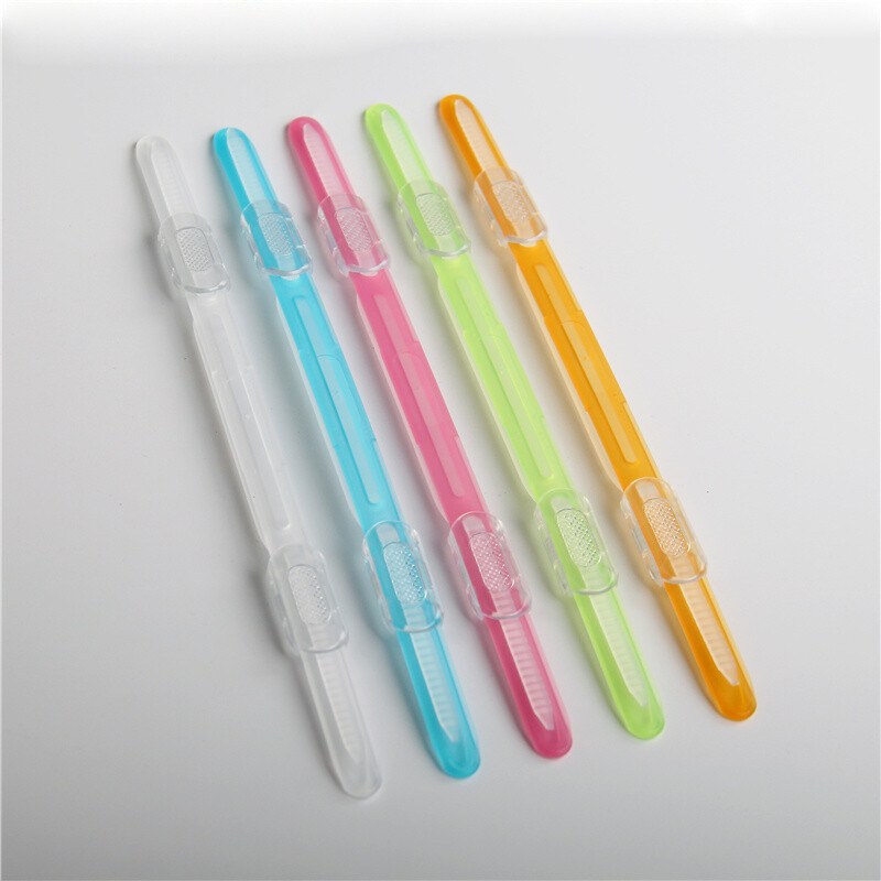 20Pcs Two-hole Binding Clips Beading Loose-leaf File Buckle Puncher Clip New