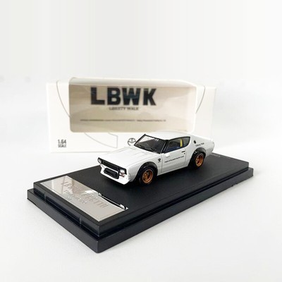 Time Micro 1:64 Nissan KPGC110 Alloy Die-Cast Vehicle Collection Model Car-White