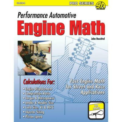 BOOK : PERFORMANCE AUTOMOTIVE ENGINE MATH MANUAL # SA204