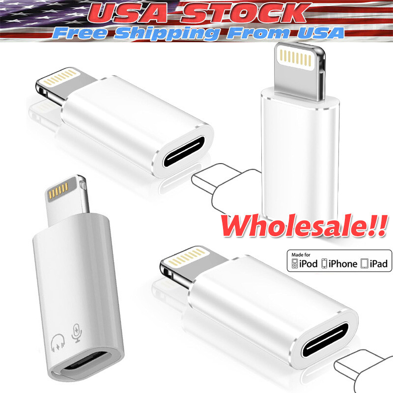 USB Type C Female to iOS Male Adapter For iPhone