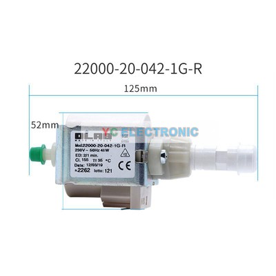 1PCS New For OLAB 22000-20-042-1G-R Micro Electromagnetic Water Pump 230V 50Hz