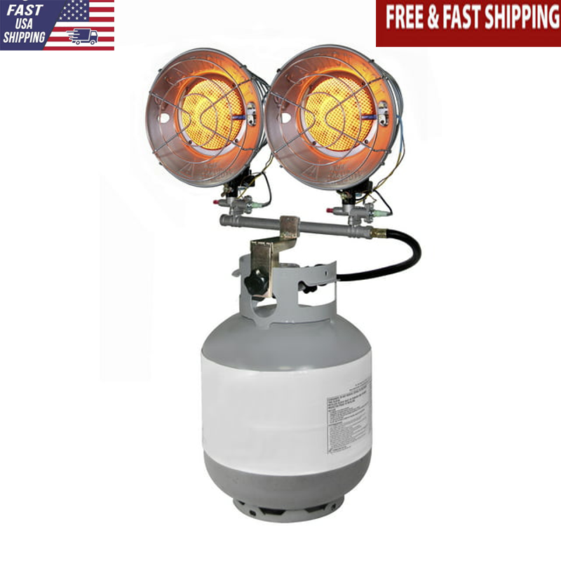 W/ Swiveling Burner Head Steel Reflector New