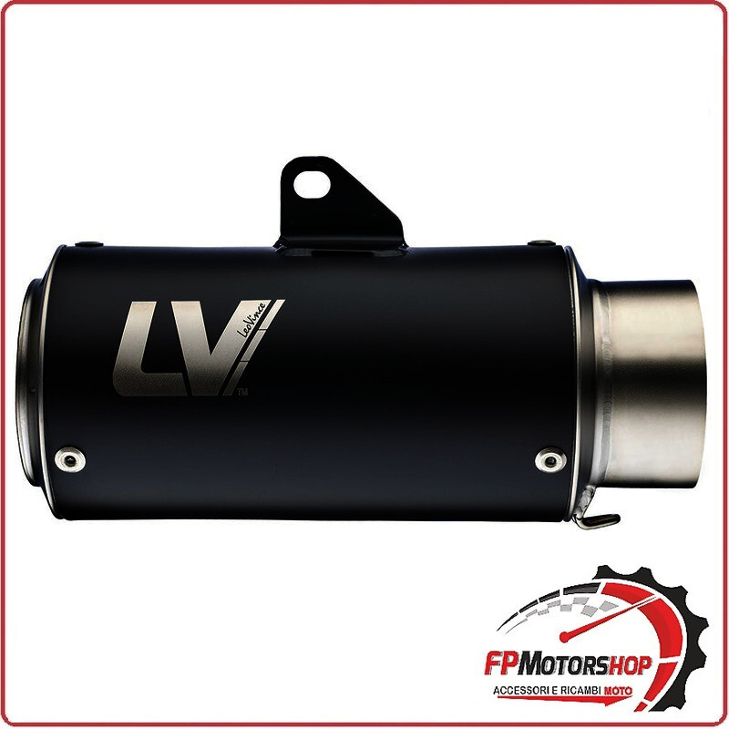 TERMINALE DI SCARICO NERO PER YAMAHA YZF-R1 15- LEOVINCE 15408BU NON OMOLOGATO