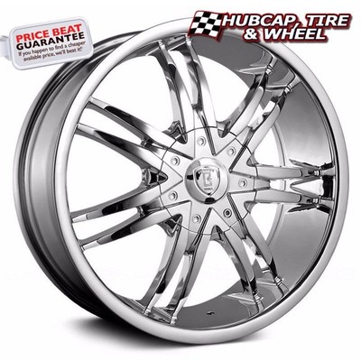 BORGHINI B14 CHROME 24quotx10 CUSTOM WHEEL RIM 40ONE WHEEL41 FREE US SHIP  NEW