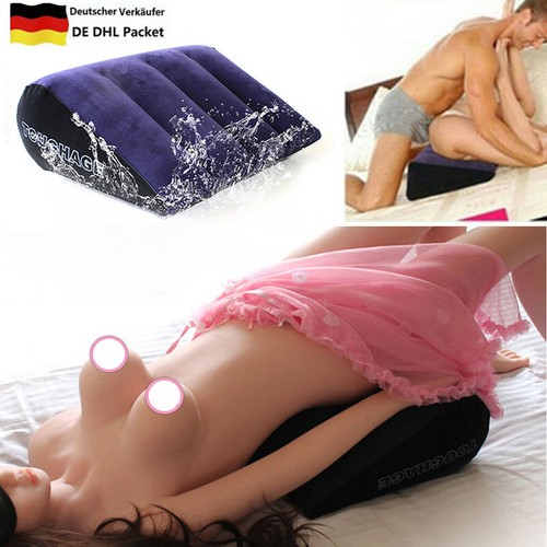 Sex Kissen Keil Mikrofaser Kissen Schaum Position Rampe Möbel Paar Spiel DHL