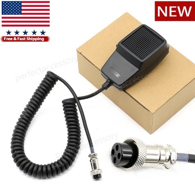 4-Pin Dynamic Mic For Cobra Microtalk PR4000 PR 4000 WX PR4200 PR 4200 WX Radio