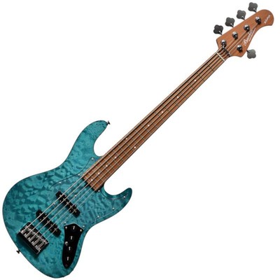 Electric Bass Bacchus Japan Tune-Up Series Wl5-Qm-Ac Rsm/M / Ambs